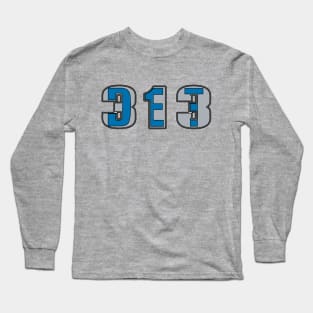 313 Detroit Long Sleeve T-Shirt